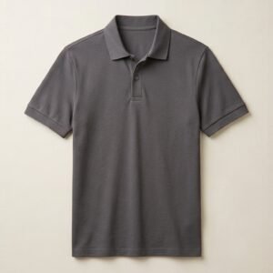 Classic Polo Shirt (Charcoal Grey)