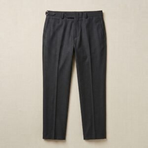 Tailored Dress Trousers (Charcoal Grey)